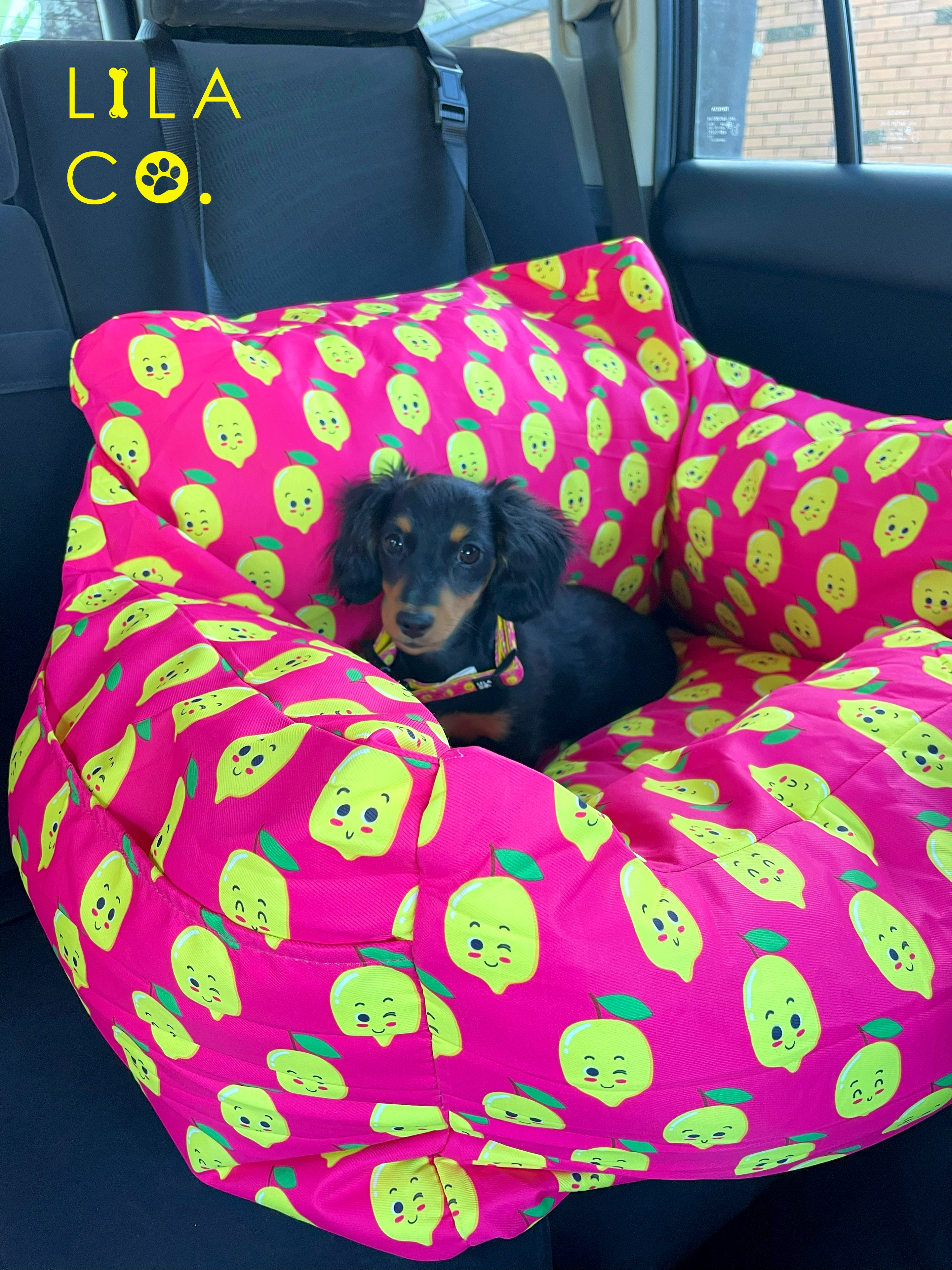 Dachshund Puppy Pink Dog Car Seat Dog Car Safety Dog Car Bed Cat Car Seat Australia Pet Supplies Australia Dog Accessories Pet Accessories