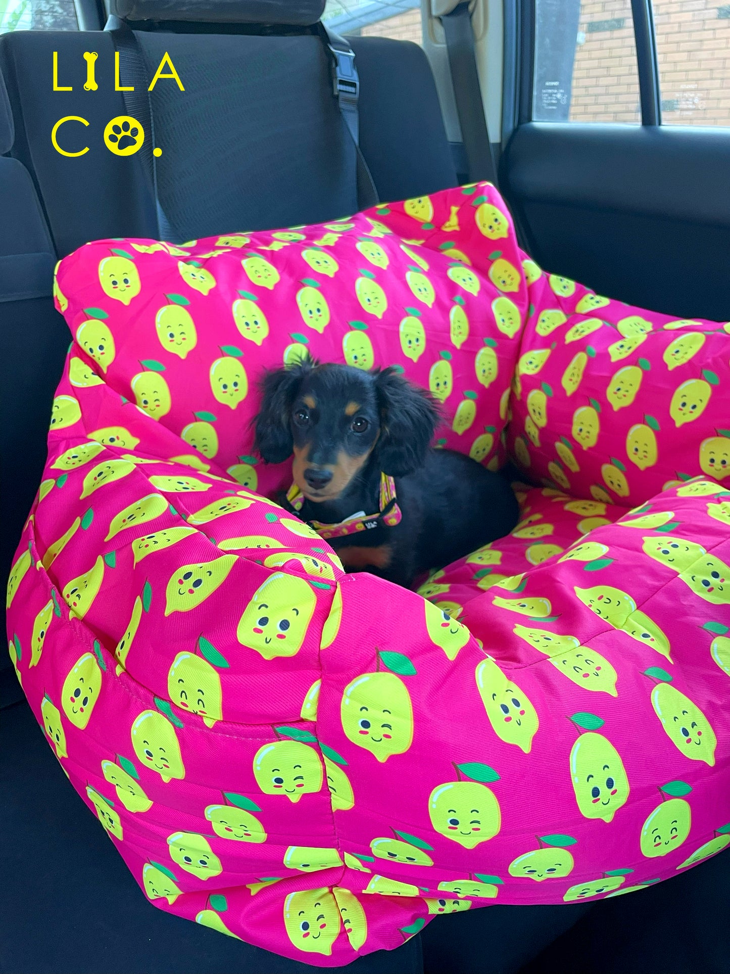 Dachshund Puppy Pink Dog Car Seat Dog Car Safety Dog Car Bed Cat Car Seat  Australia Pet Supplies Australia Dog Accessories Pet Accessories