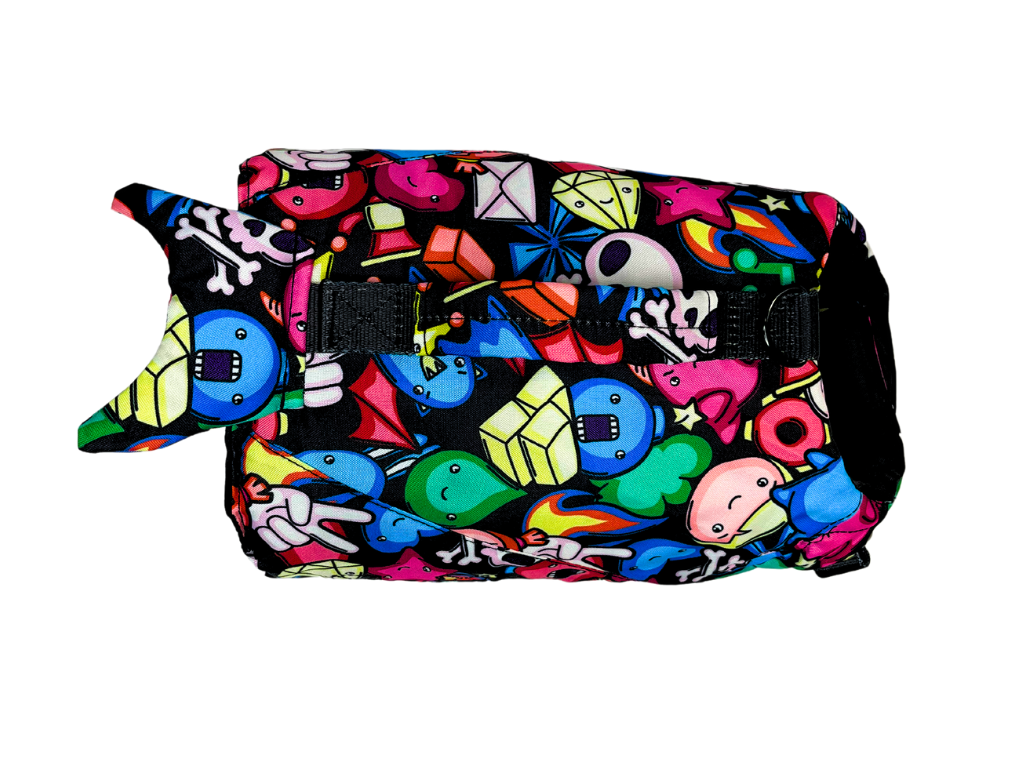 Gamer Characters Print Dog Life Jacket Float Vest Top