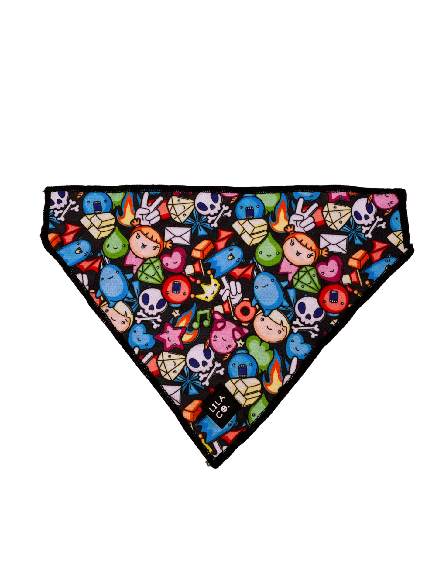 Black Gamer Characters Dog Collar Bandana Dog Bandana Cat Bandana  Australia Pet Supplies Australia Dog Accessories Pet Accessories