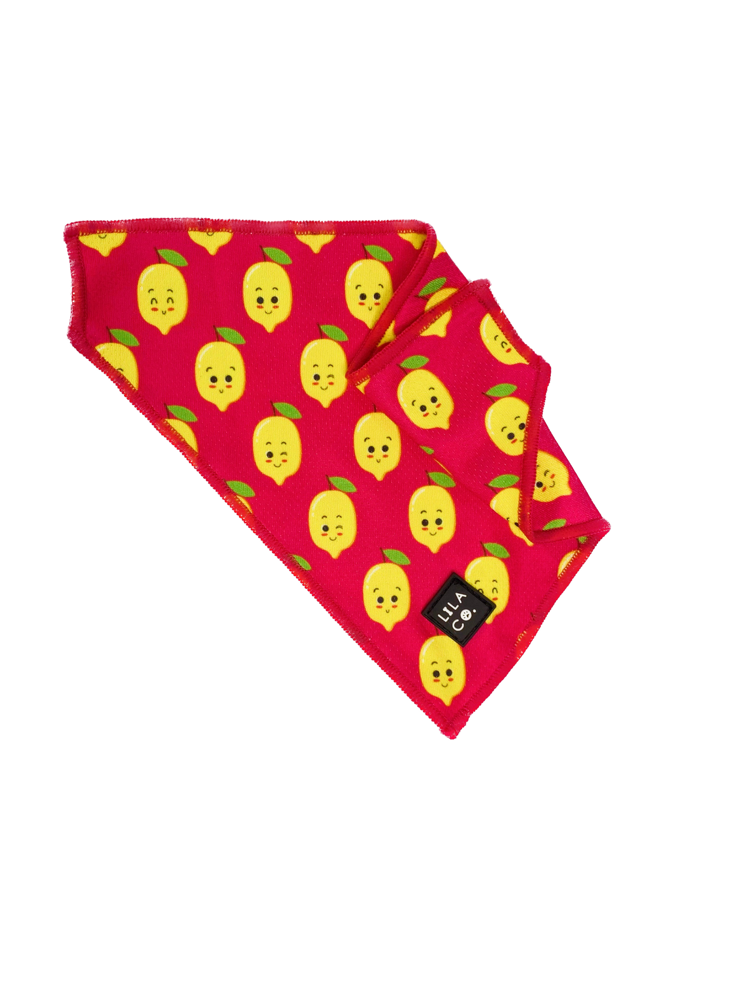 Pink Happy Lemons Dog Collar Bandana Dog Bandana Cat Bandana  Australia Pet Supplies Australia Dog Accessories Pet Accessories
