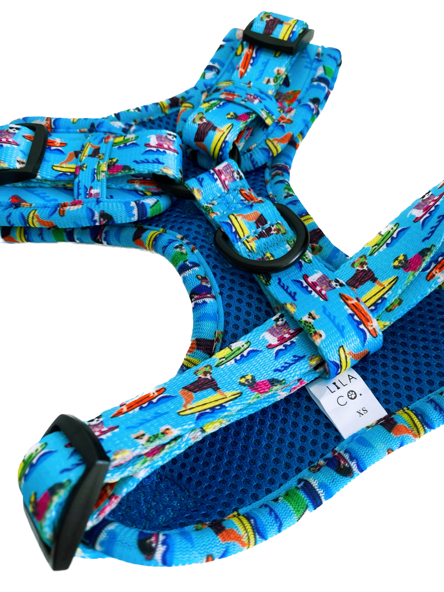 Blue Surf Dogs Adjustable Dog Harness  Australia Pet Supplies Australia Dog Accessories Pet Accessories