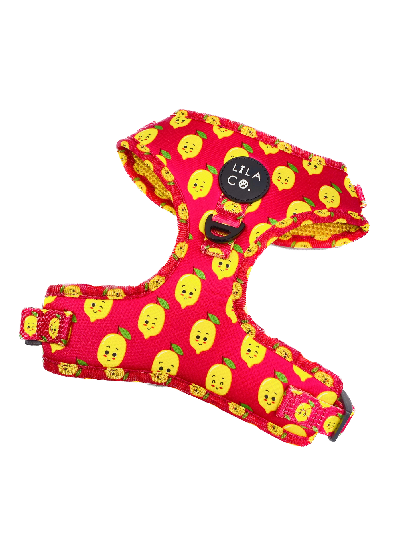 Pink Happy Lemons Adjustable Dog Harness  Australia Pet Supplies Australia Dog Accessories Pet Accessories