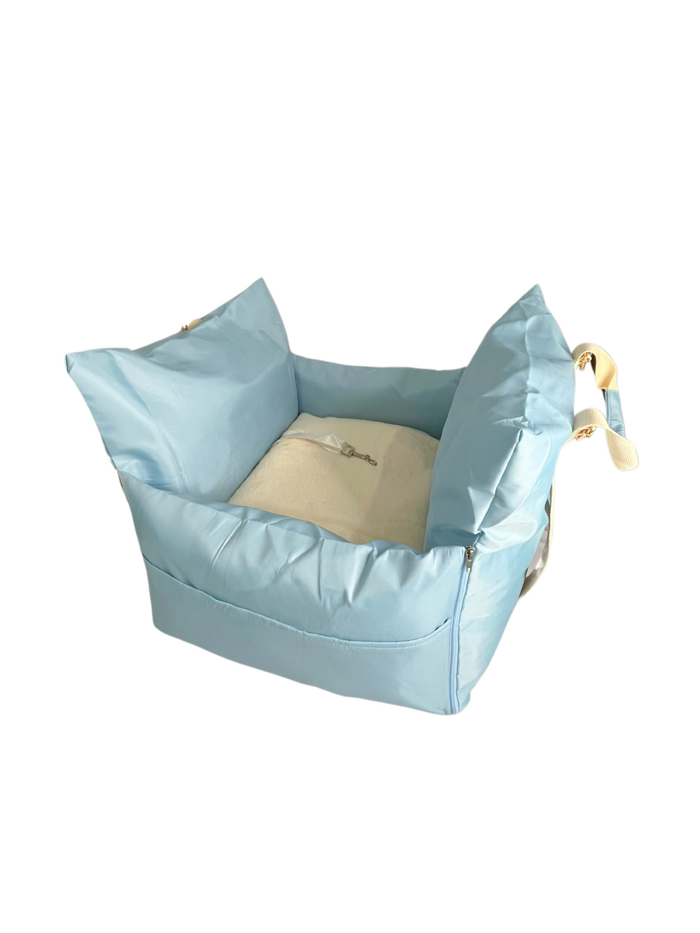 Lila Co Baby Blue Dog Car Seat 