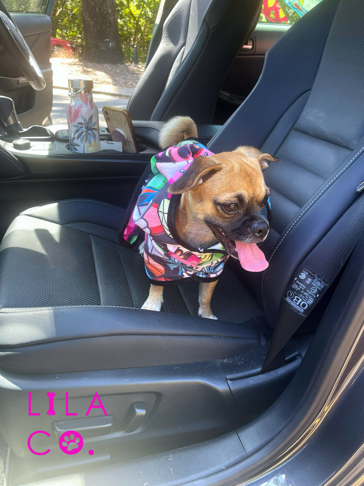 
                  
                    Winter the Pug x Jack Russell Terrier in the black Gamer Characters Lila Co Dog Robe Microfibre Dog Robe Beach Robe Dog Bathrobe  Australia Pet Supplies Australia Dog Accessories Pet Accessories 
                  
                