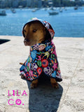 Sheba the Staffy in the Lila Co Gamer Characters Dog Robe Poolside Summer Dog Robe Dog Bathrobe Microfibre Dog Robe  Australia Pet Supplies Australia Dog Accessories Pet Accessories 