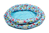 Blue Surf Dogs Print print small, medium and large water resistant cooling dog and pet bed pet accessory