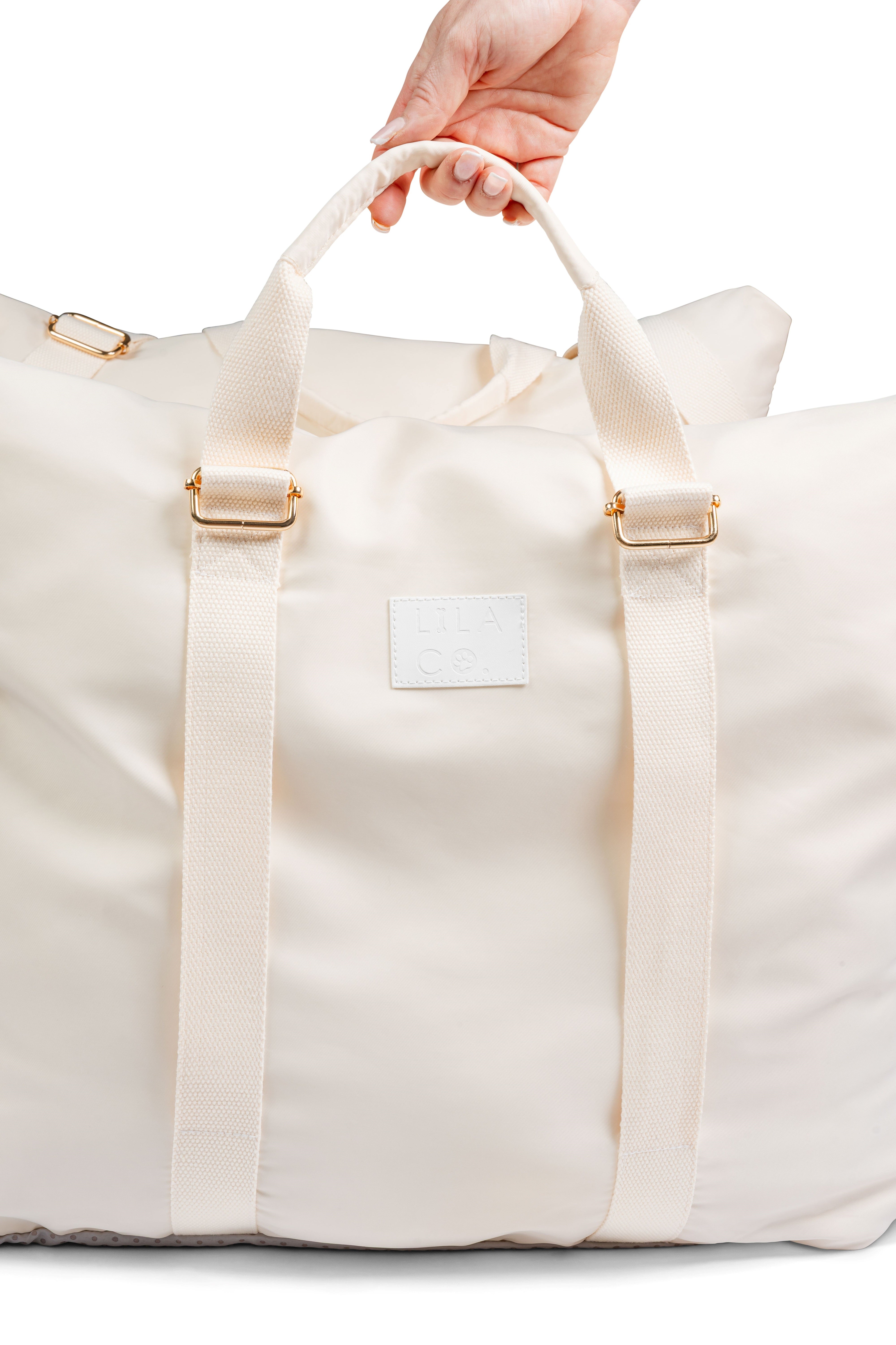 Premium Cream Pet Car Seat