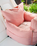 Premium Baby Pink Pet Car Seat