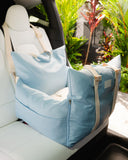 Premium Baby Blue Pet Car Seat