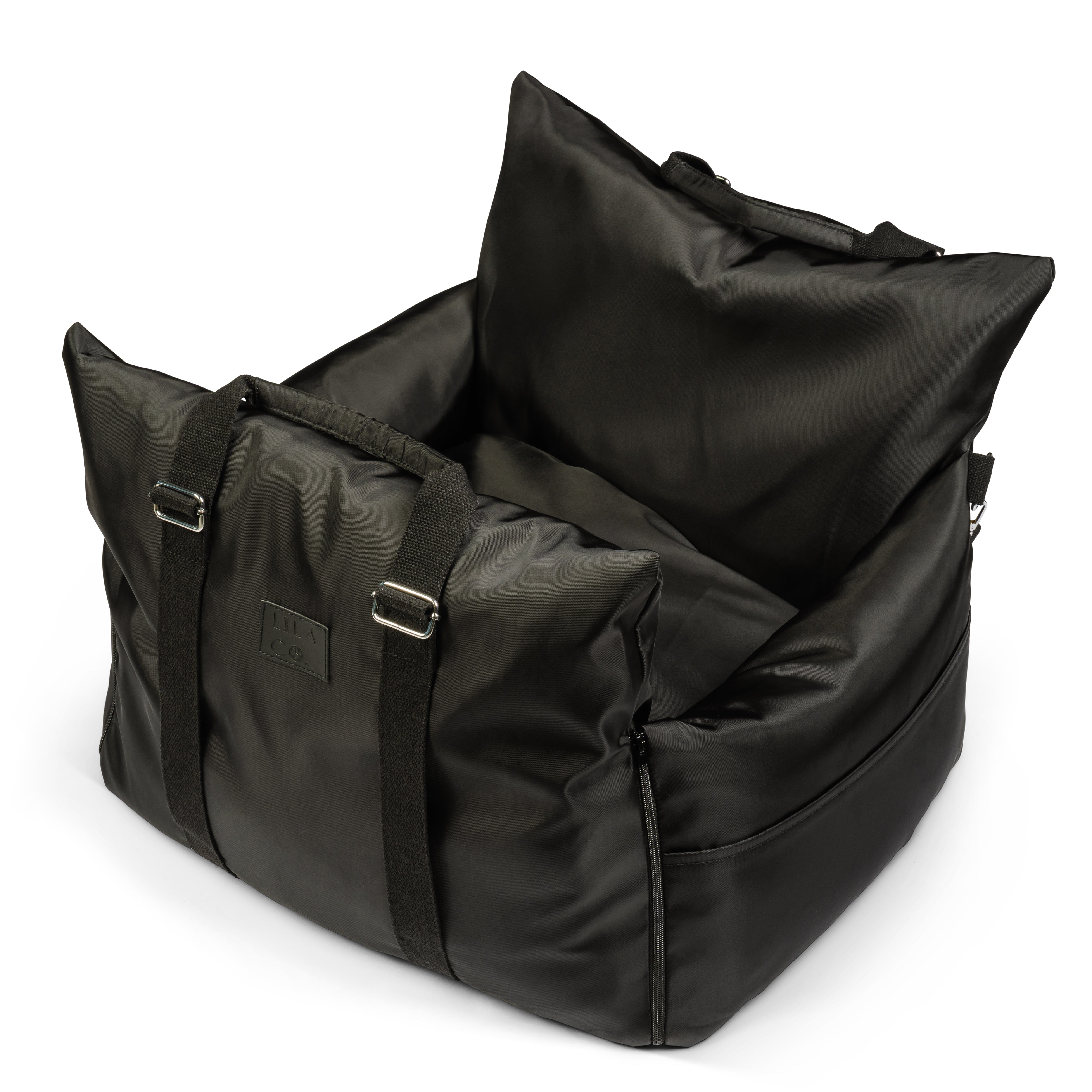 Premium Black Pet Car Seat