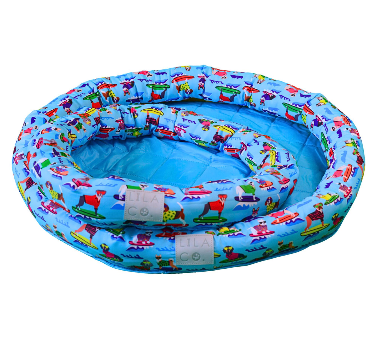 Blue Surf Dogs Cooling Pet Bed Cooling Dog Bed Outdoor Dog Bed Outdoor Pet Bed Summer  Australia Pet Supplies Australia Dog Accessories Pet Accessories 