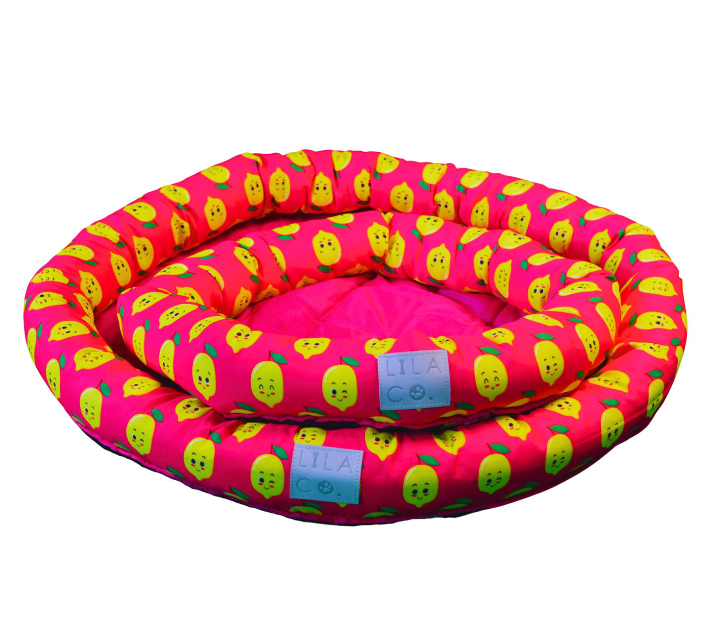 Pink Happy Lemons Cooling Pet Bed Outdoor Dog Bed Outdoor Pet Bed Cooling Dog Bed  Australia Pet Supplies Australia Dog Accessories Pet Accessories 
