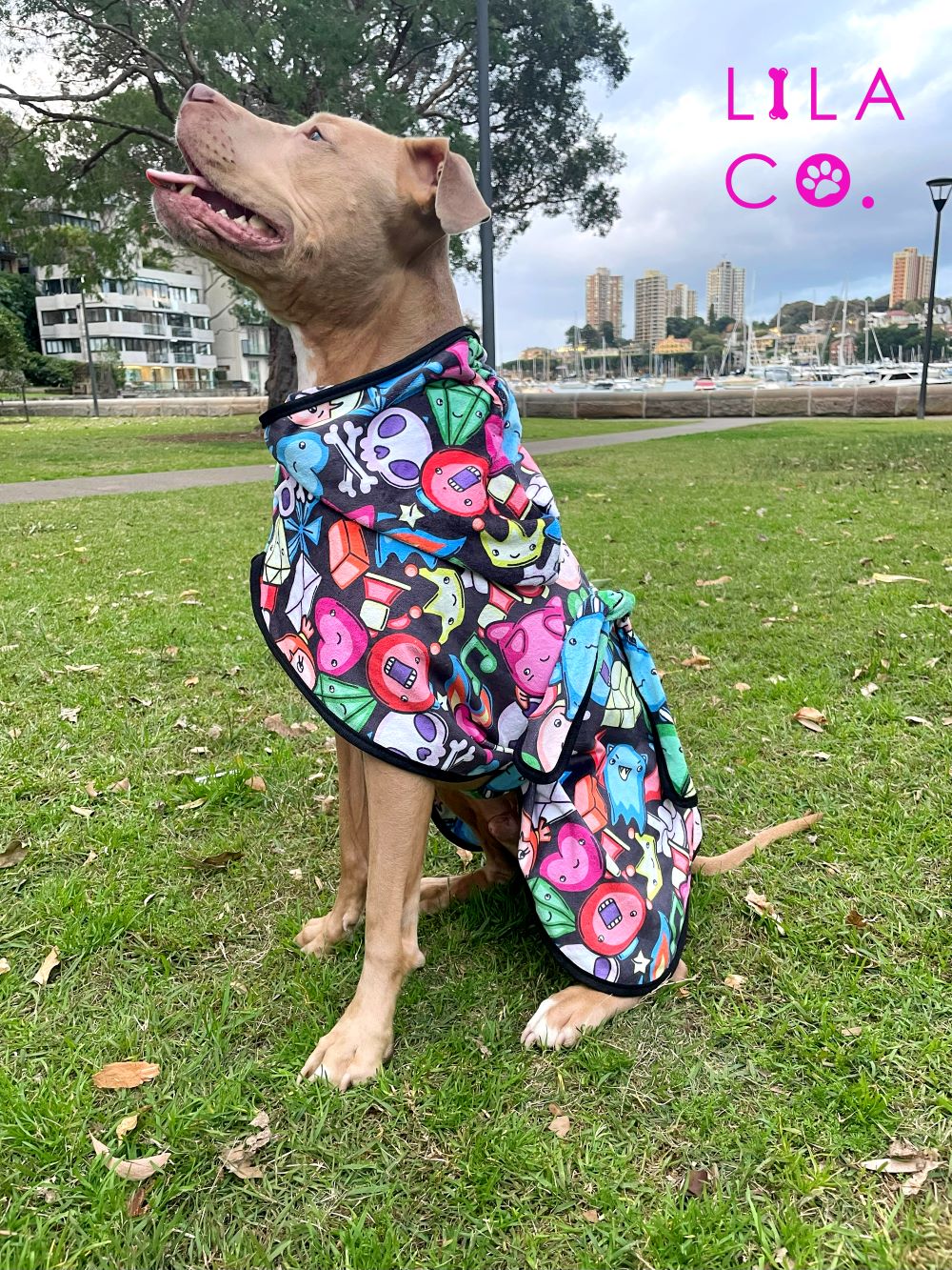 
                  
                    Staffie Staffy Gamer Characters Print Lila Co Dog Robe Microfibre Dog Robe Dog Bathrobe  Australia Pet Supplies Australia Dog Accessories Pet Accessories 
                  
                