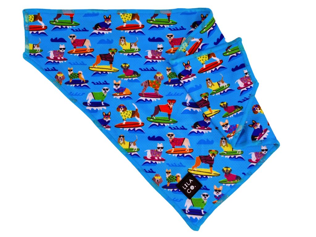 
                  
                    Surf Dogs Blue Dog Bandana Australia Pet Supplies Australia Dog Accessories Lila Co
                  
                