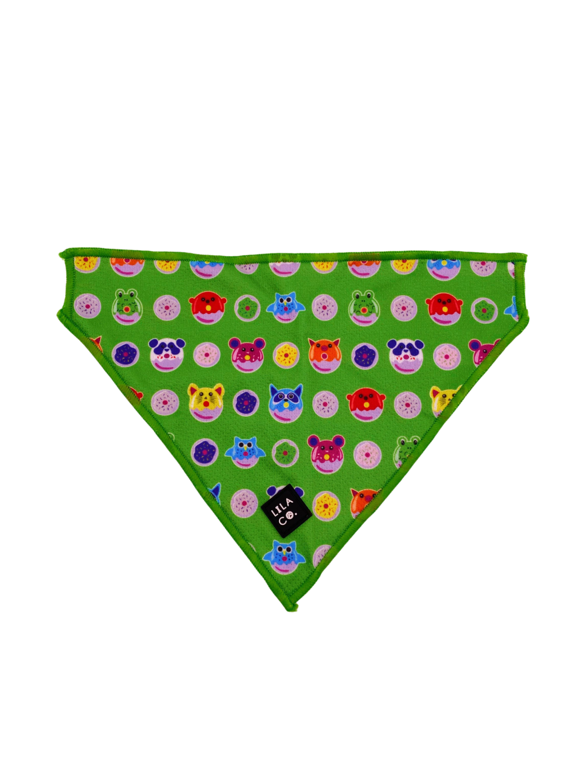 Green Donut Animals Dog Collar Bandana Dog Bandana Cat Bandana  Australia Pet Supplies Australia Dog Accessories Pet Accessories 