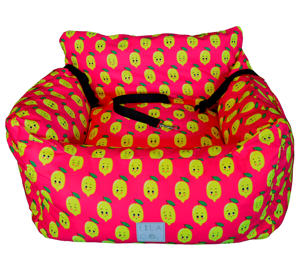 
                  
                    Pink Happy Lemons Dog Car Seat Dog Car Safety Dog Car Bed Cat Car Seat  Australia Pet Supplies Australia Dog Accessories Pet Accessories 
                  
                