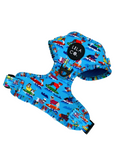 Blue Surf Dogs Print Adjustable Dog Harness  Australia Pet Supplies Australia Dog Accessories Pet Accessories 