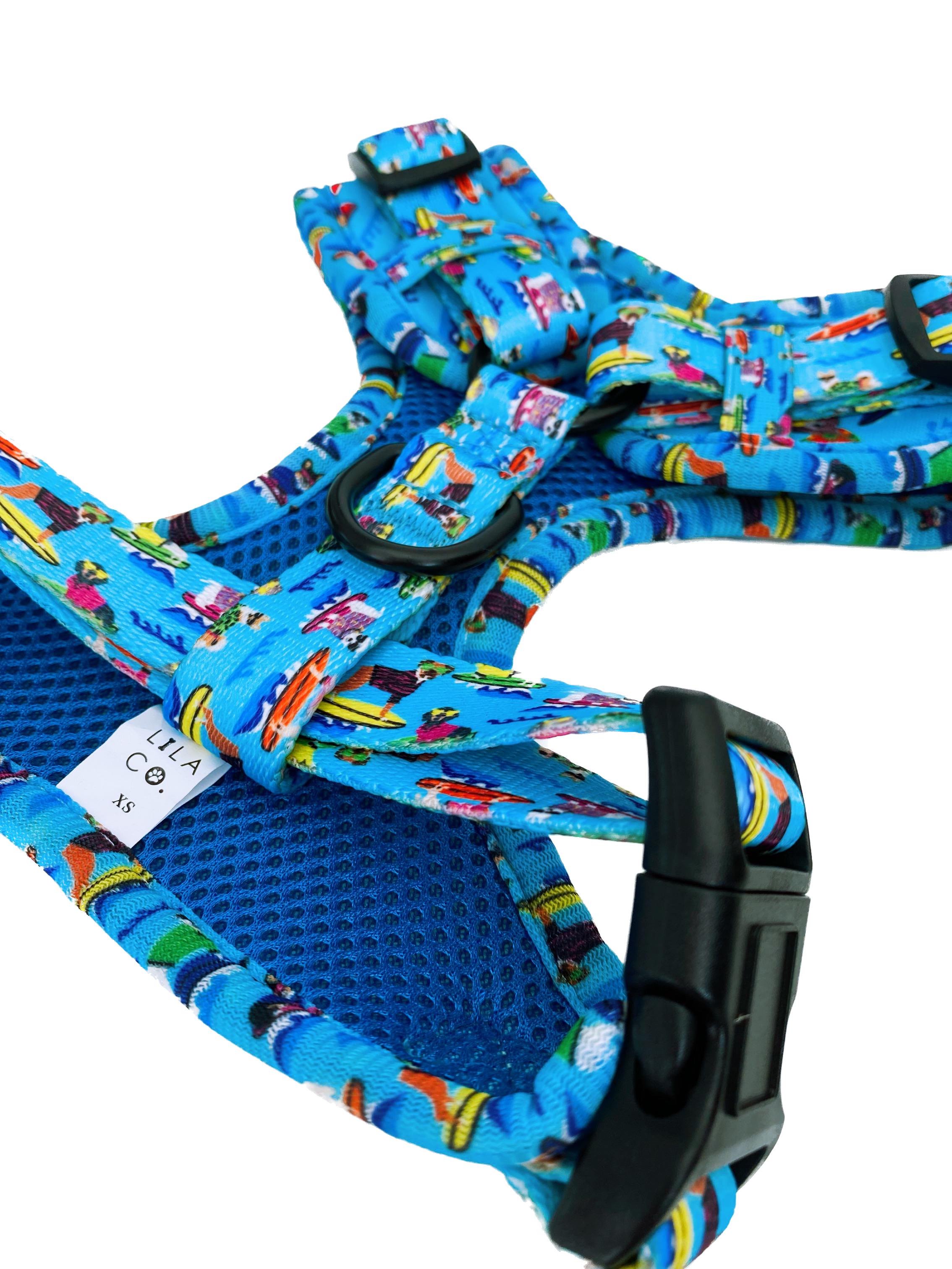 Blue Surf Dogs Adjustable Dog Harness  Australia Pet Supplies Australia Dog Accessories Pet Accessories 