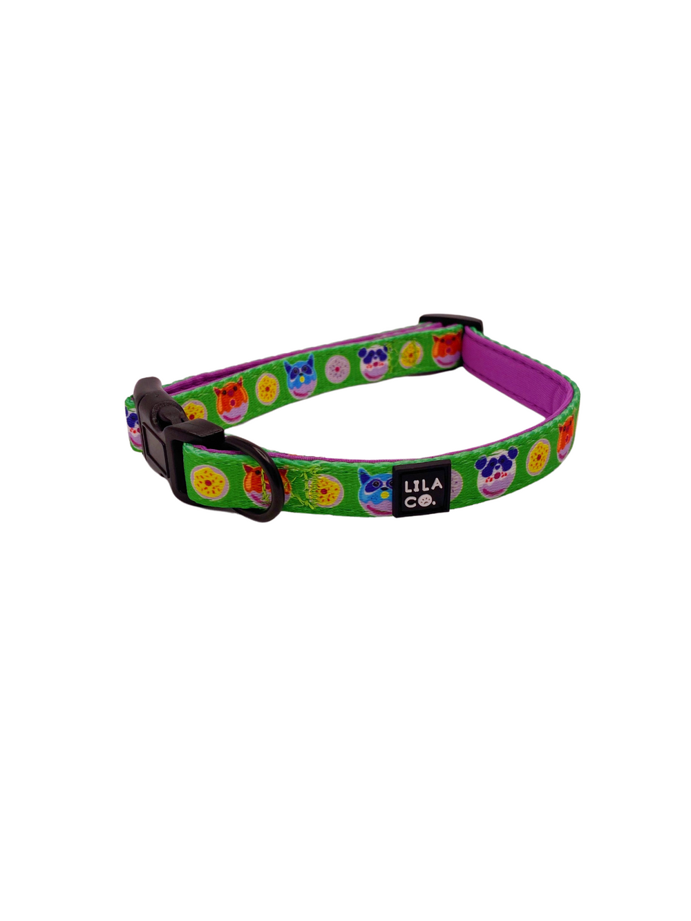 Green Donut Animals Adjustable Dog Collar Cat Collar  Australia Pet Supplies Australia Dog Accessories Pet Accessories 