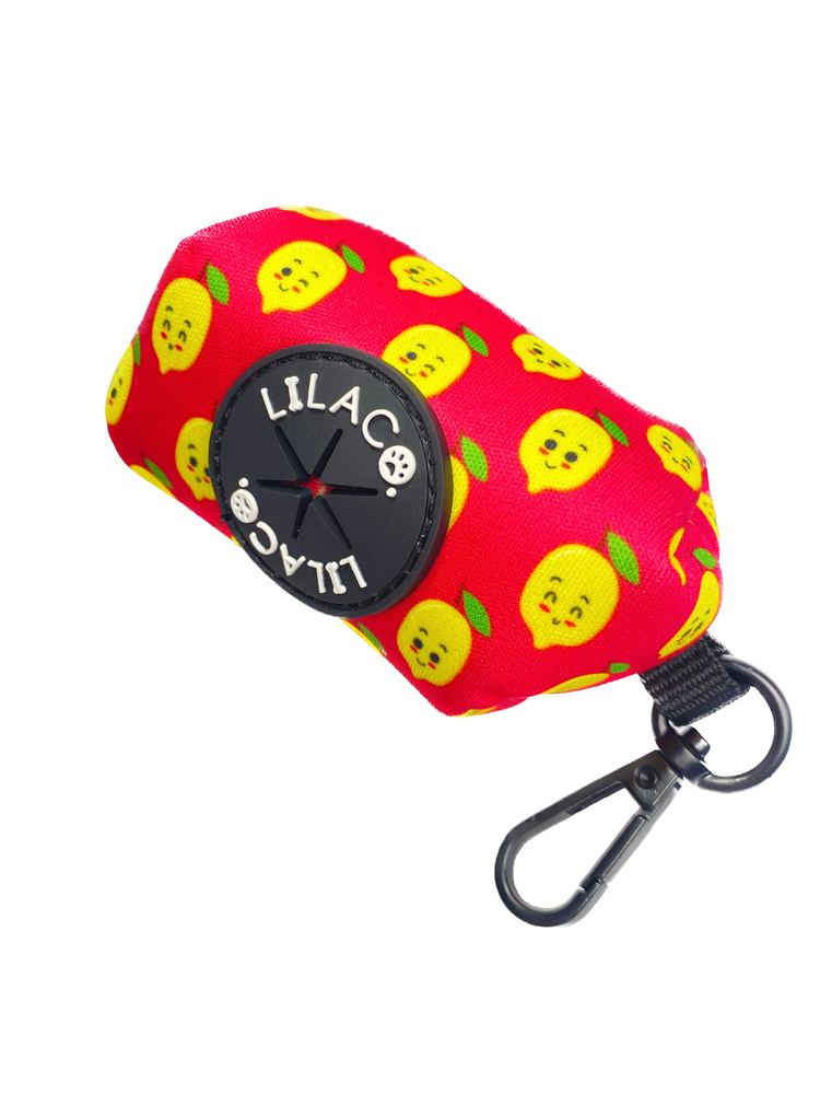 
                  
                    Pink Happy Lemons Dog Poop Bag Holder  Australia Pet Supplies Australia Dog Accessories Pet Accessories 
                  
                